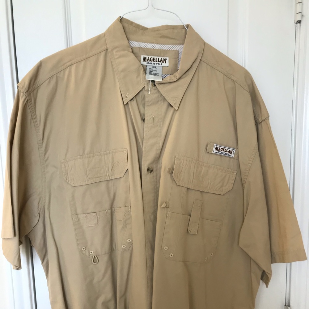 Short Sleeve Magellan Fishing Shirt XXL